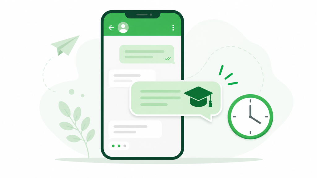 whatsapp for edtech marketing
